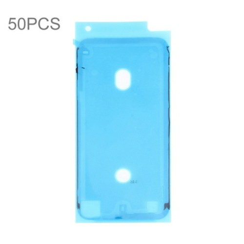 50 PCS para o adesivo impermevel da placa da moldura do quadro do LCD da parte dianteira do alojamento do iPhone 7