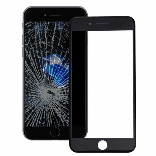 2 em 1 para iPhone 7 (Original Lente de vidro externa da tela frontal  original Moldura)