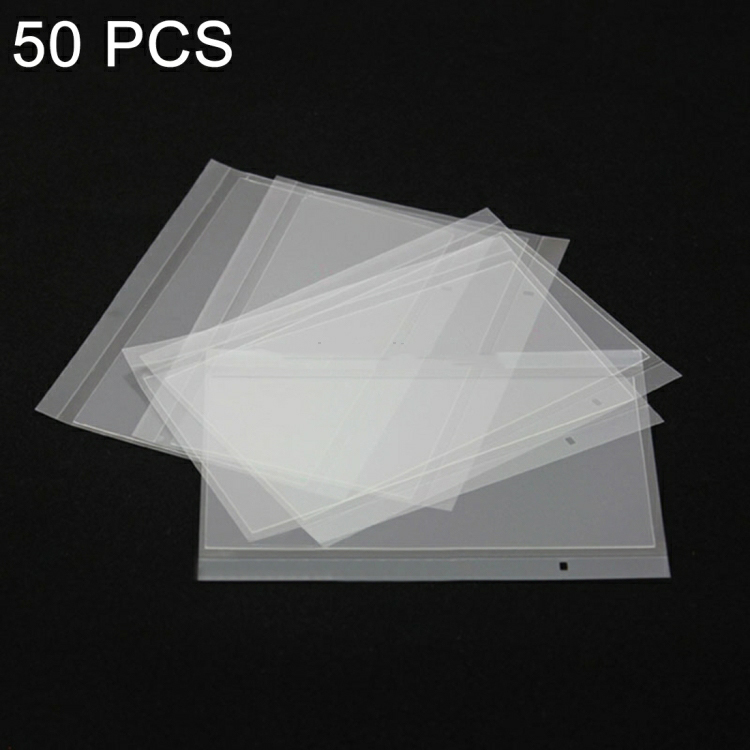50 PCS iPhone 7 Plus e 8 Plus 250um OCA Adesivo Transparente ptico
