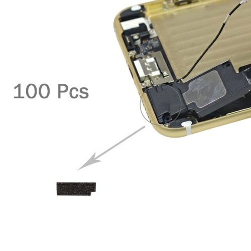 100 PCS iPhone 6s Almofadas de fatia de espuma de Porto de carregamento Conector da doca