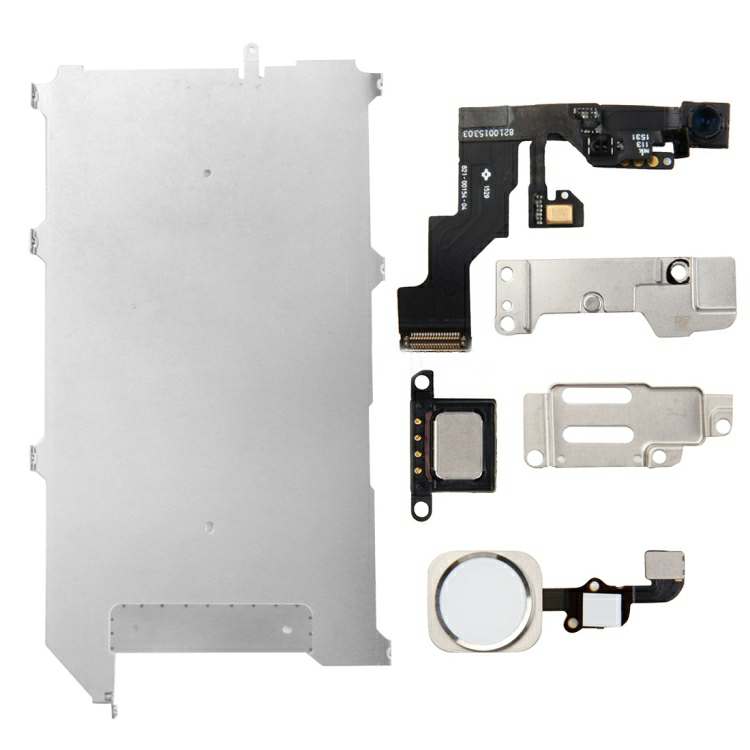 6 em 1 para iPhone 6s Plus LCD Conjunto de peças Acessrios de reparo (Branco)