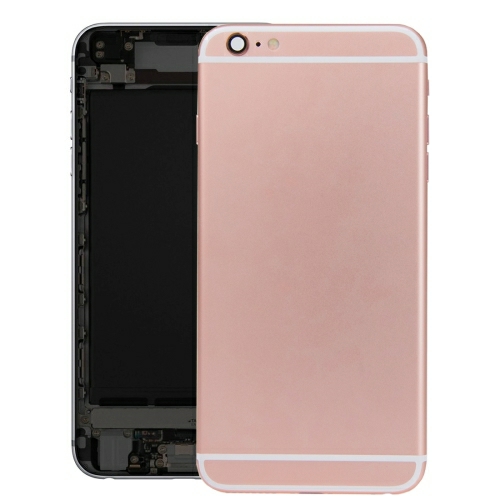 Assemblia da tampa traseira da bateria de substituição com Bandeja de cartão para iPhone 6s Plus (Rosa Ouro)