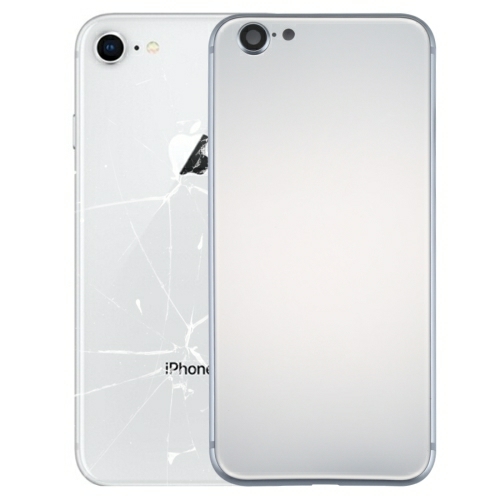 5 em 1 completa Assemblia Metal Cover Caixa com Imitação Aparecimento de i8 para o iPhone 6, incluindo Back Cover