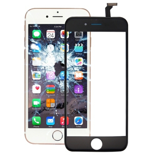 iPhone 6 Assemblia Digitador da tela de toque com Moldura de Tela LCD frontal & OCA Adesivo Transparente ptico