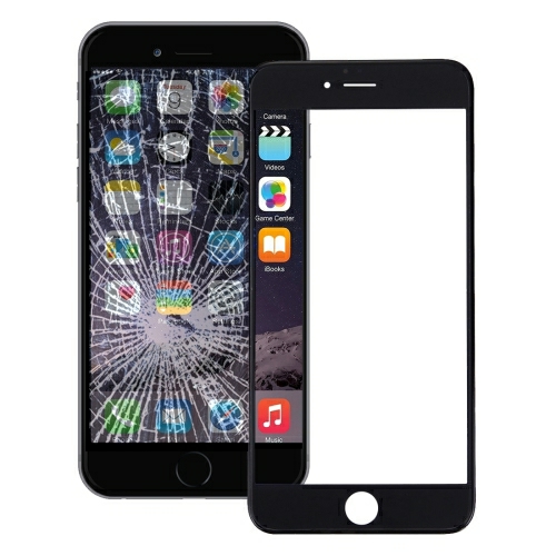 iPhone 6 Lente de vidro externa da tela frontal com Moldura de Tela LCD frontal & OCA Adesivo Transparente ptico