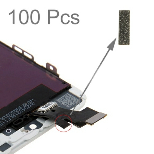 100 PCS iPhone 6 Original Almofadas de algodão de vara de tela LCD