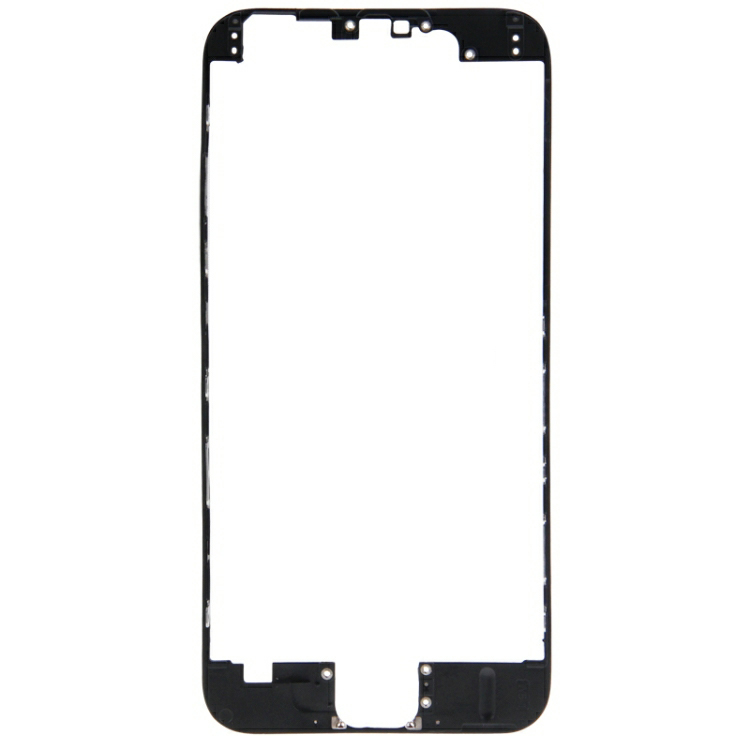 Moldura de Tela LCD frontal para iPhone 6 (Preto)
