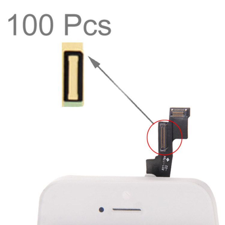 100 PC Original Bloco de Algodão para a tela de toque do iPhone 5S