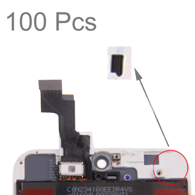 100 PCS para iPhone 5S LCD Adesivo da assemblia do digitador