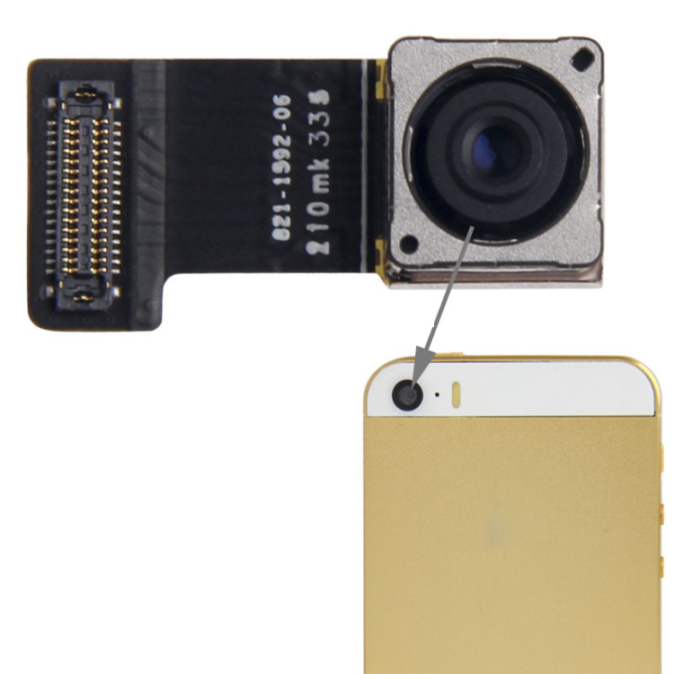 Original Camera traseira de substituição para iPhone 5S