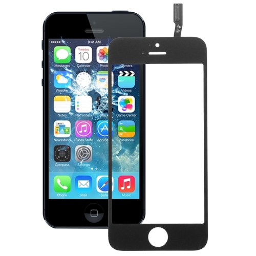 Cabo Flex da tela de toque para iPhone 5C e 5S (Preto)