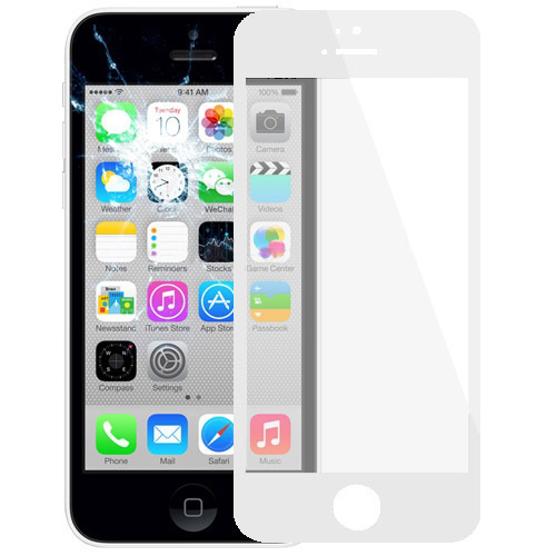 iPhone 5C Lente de vidro externa da tela frontal