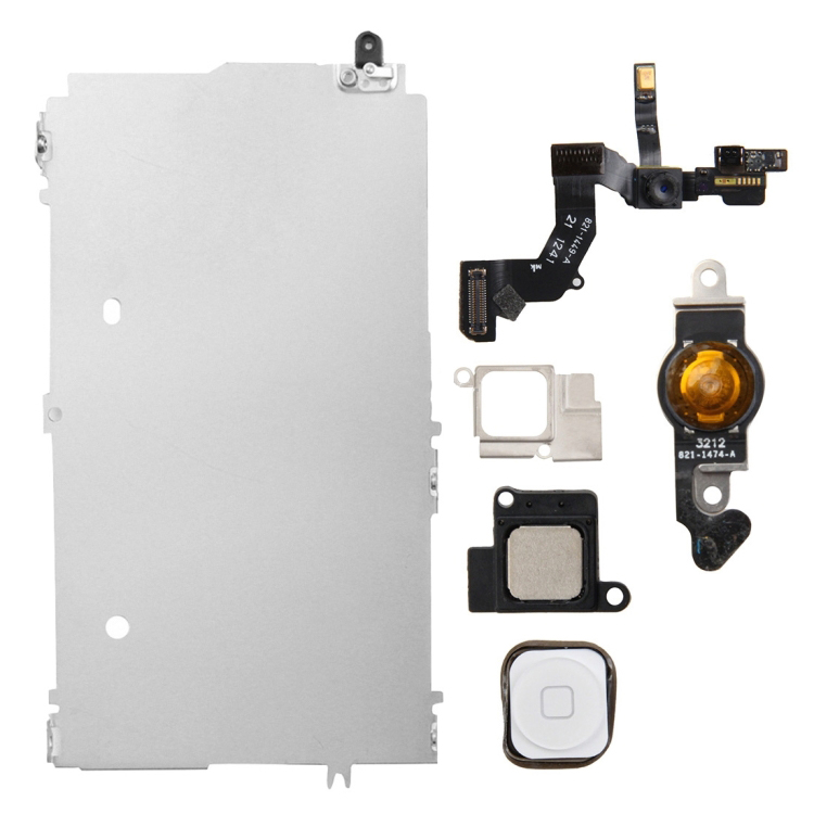 6 em 1 para iPhone 5 LCD Conjunto de peças Acessrios de reparo (Branco)